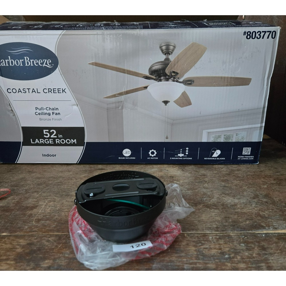 Harbor Breeze Coastal Creek 52in Ceiling Mounting Bracket Bronze 803770 Part